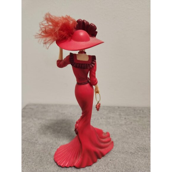 Red At Heart Figurine Thomas Kinkade Passion for Red Collection Adult Figurines - Picture 8 of 10